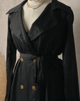 Lauren Satin Trench Coat