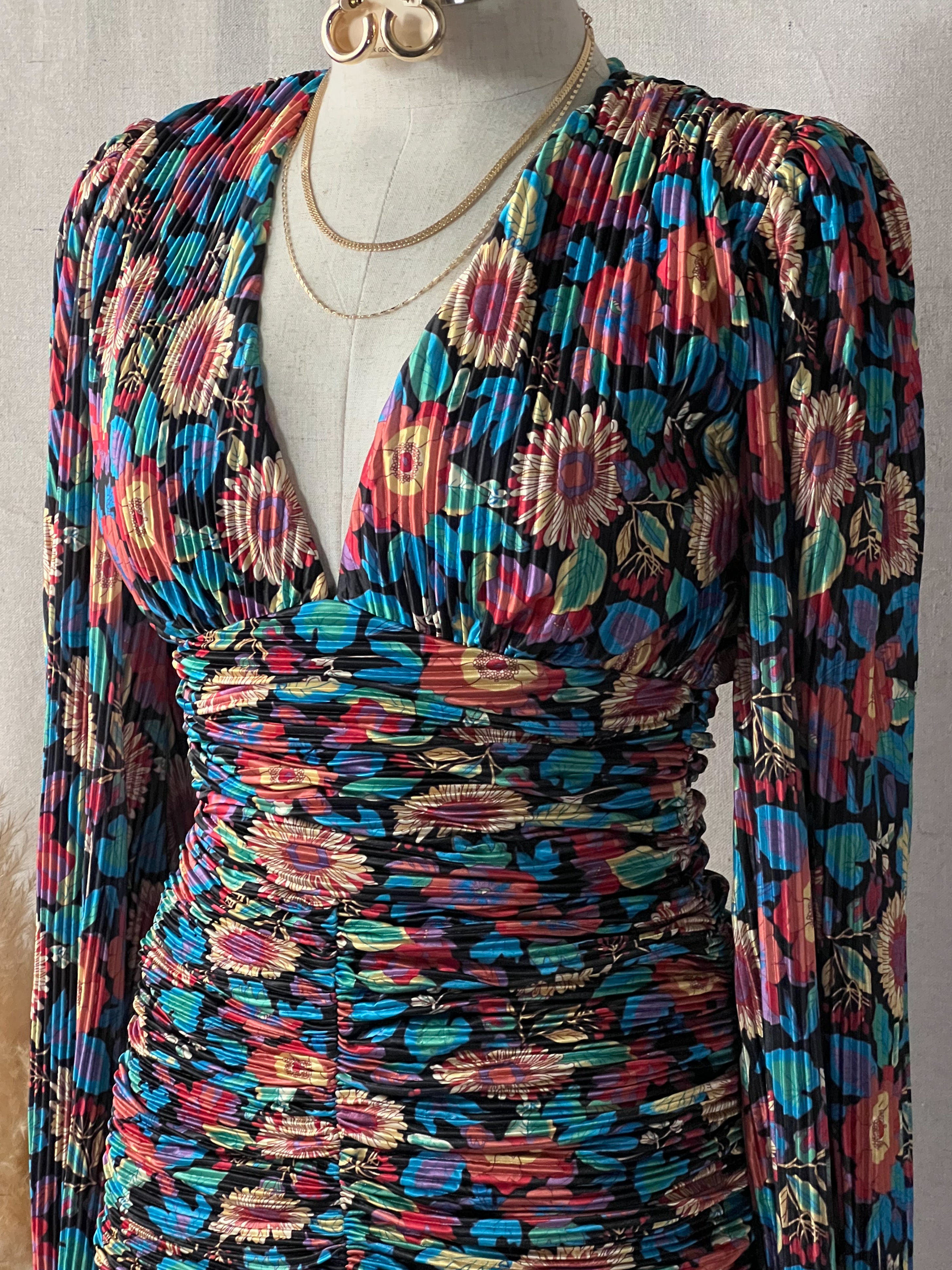 Valerie V-Cut Mini Dress