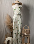 Letty Leaf Pants Set