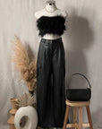 Kate Faux Leather Cargo